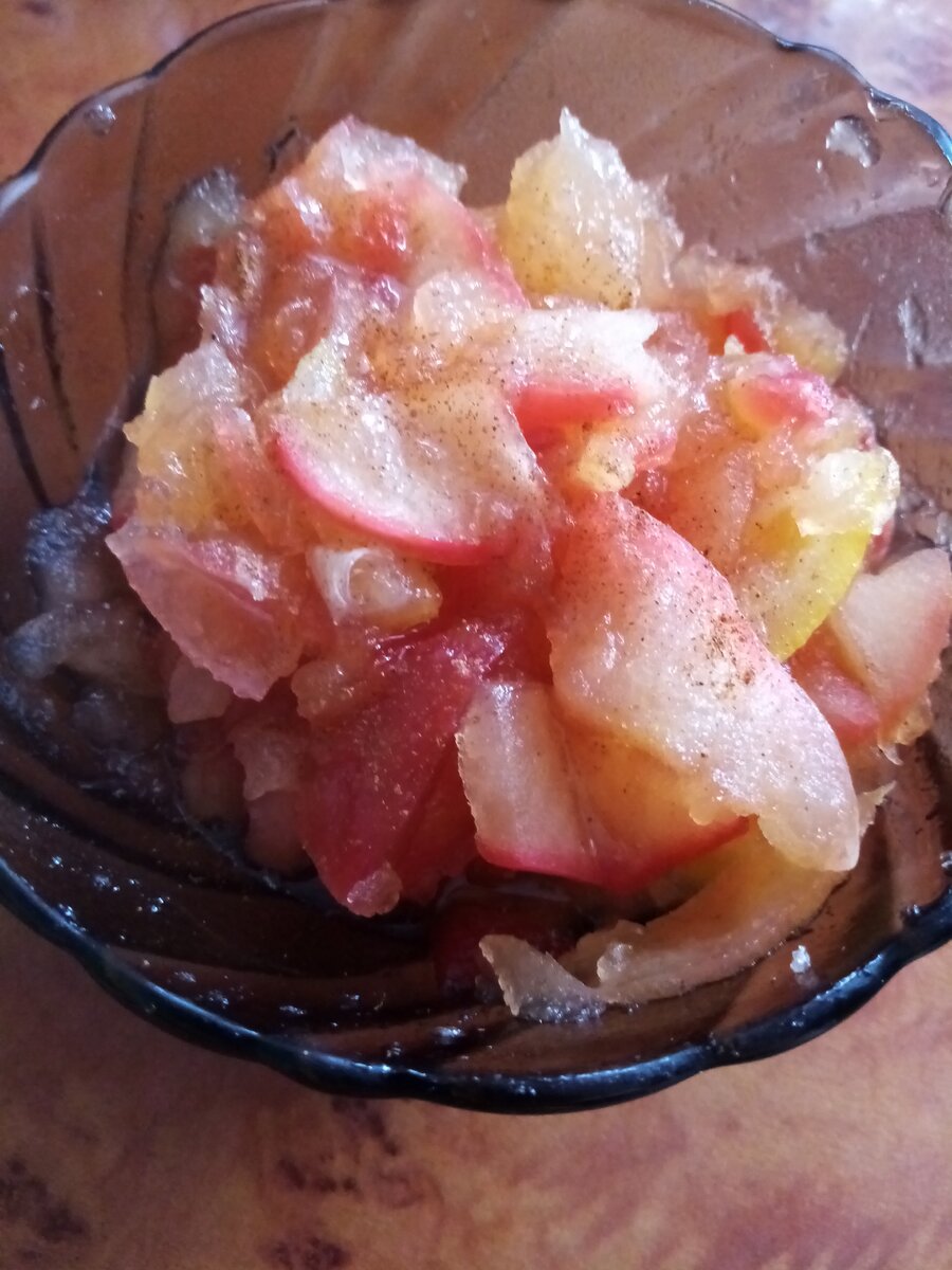 Сверху чуть-чуть корицы