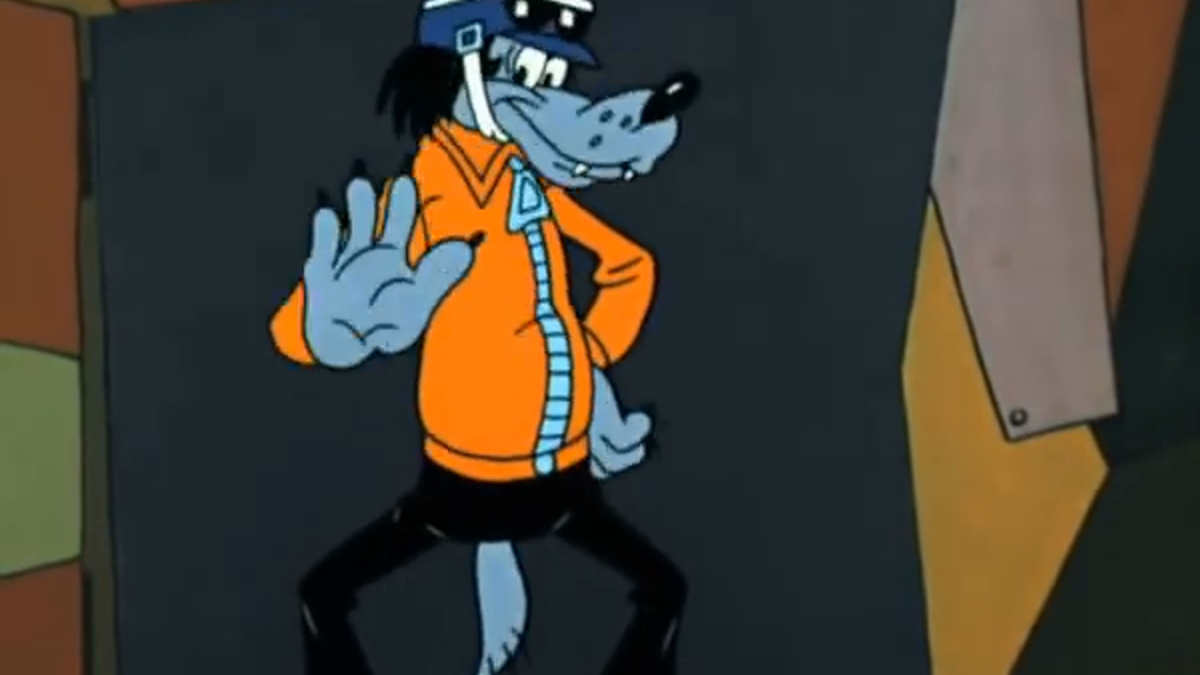 Кадр из мультфильма "Ну, погоди!", 1971