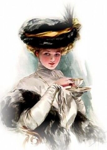 Чай в обеденное время стал модным мероприятием среди богатых англичанок XIX века. Источник yandex.ru