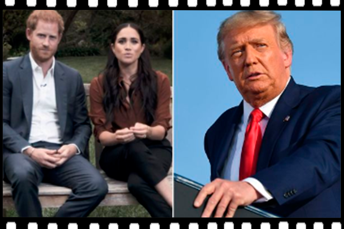 Президент Трамп ответил язвительным комментарием о паре Гарри и Меган