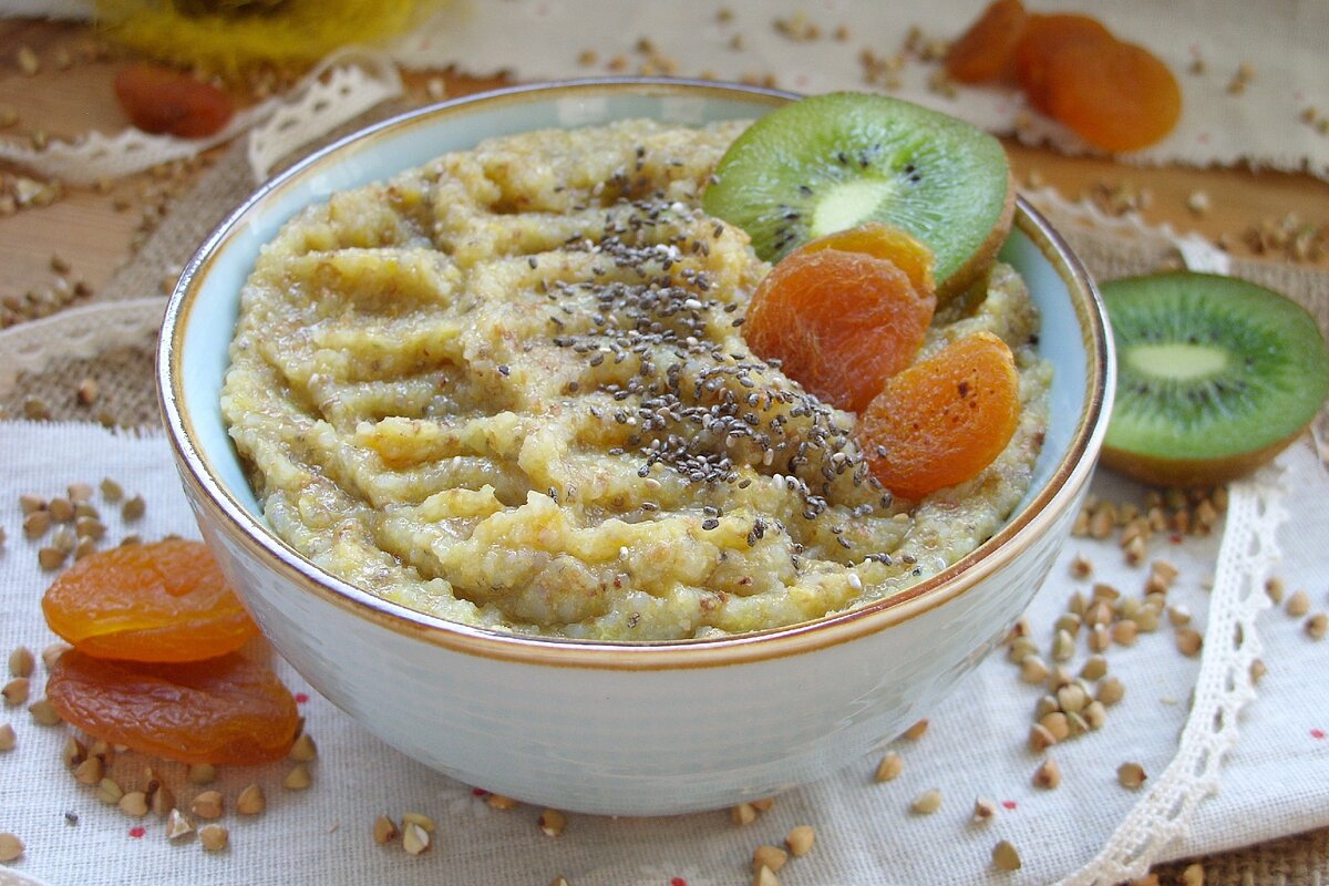 каша из зеленой гречки