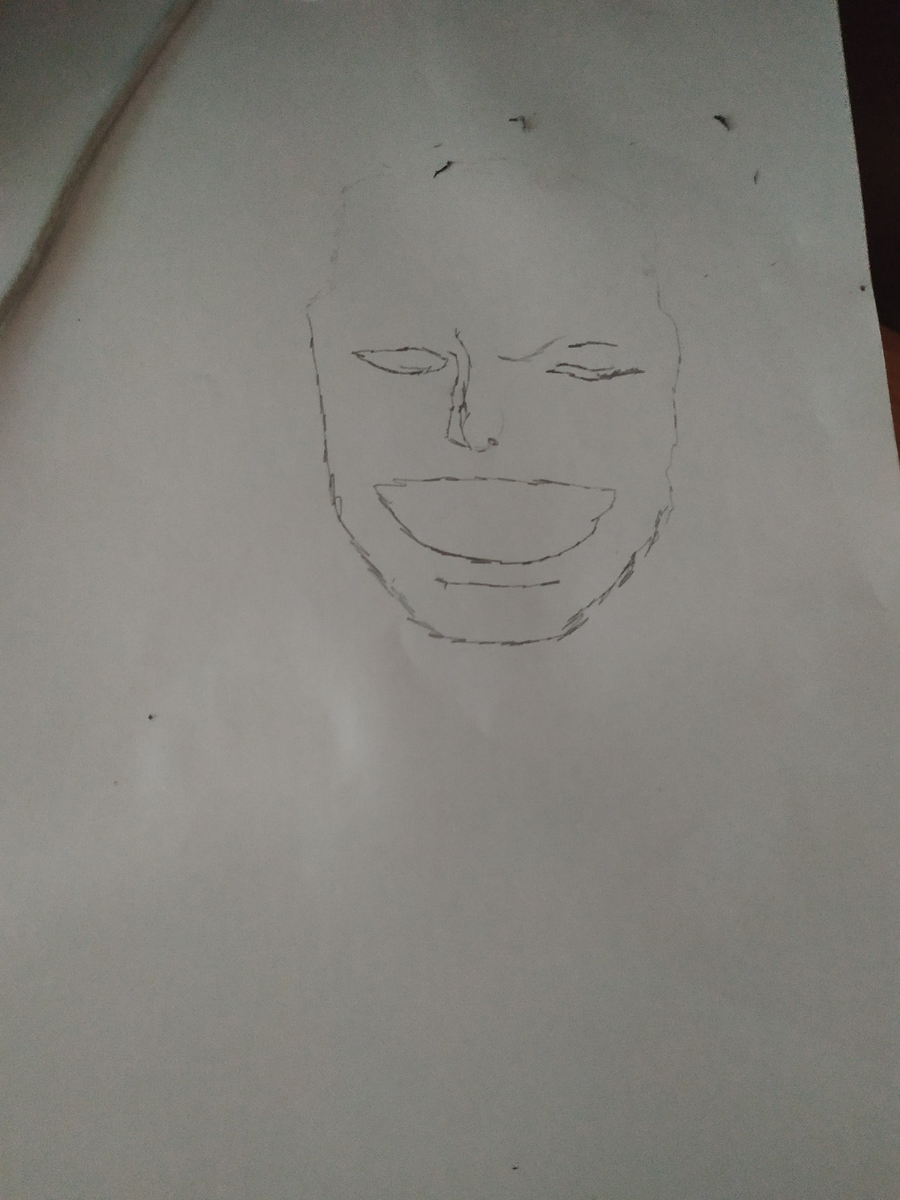 Прорисовываем черты лица...