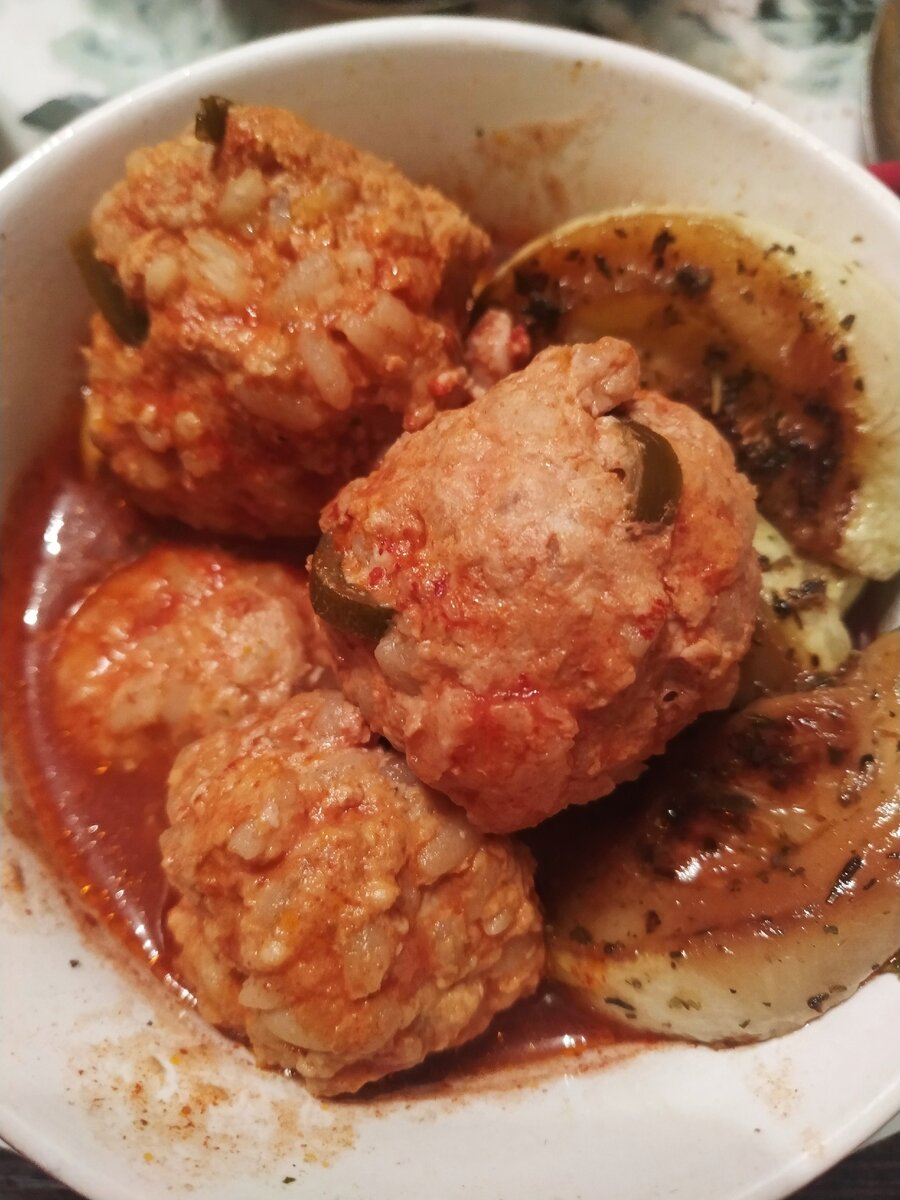 Вот они,  шарики с, кабачком) 