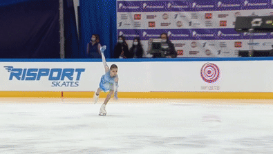 Камила Валиева в КП выполняет каскад 3Л+3Т, на 2 этапе Кубка России (источник - youtu.be/nfi8FBVsEQM)