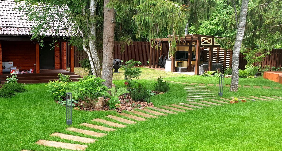 Сад реализованный Студией "ЛюксСад" www.luxsad.com