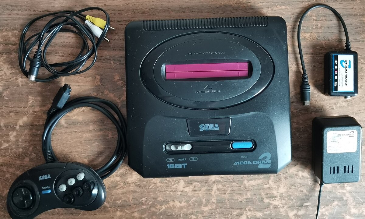 Картридж для приставок Sega Mega Drive 2 1-4 сборник 4 в 1 2 SC425