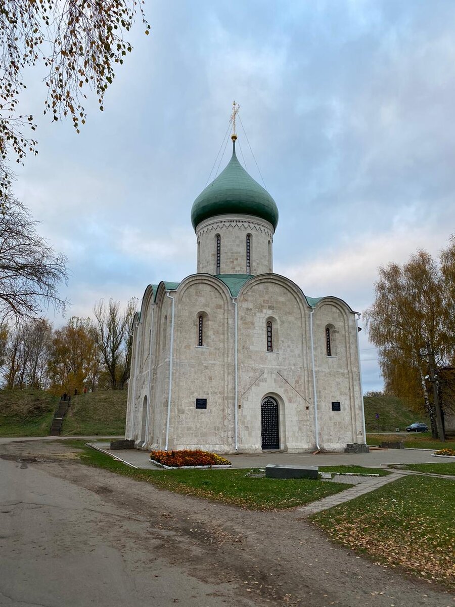 Спасо Преображенский собор Переславль Залесский зимой