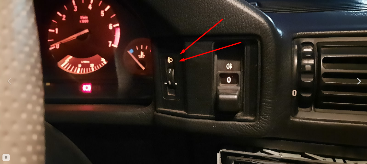 Коррекция ближнего света в BMW e34