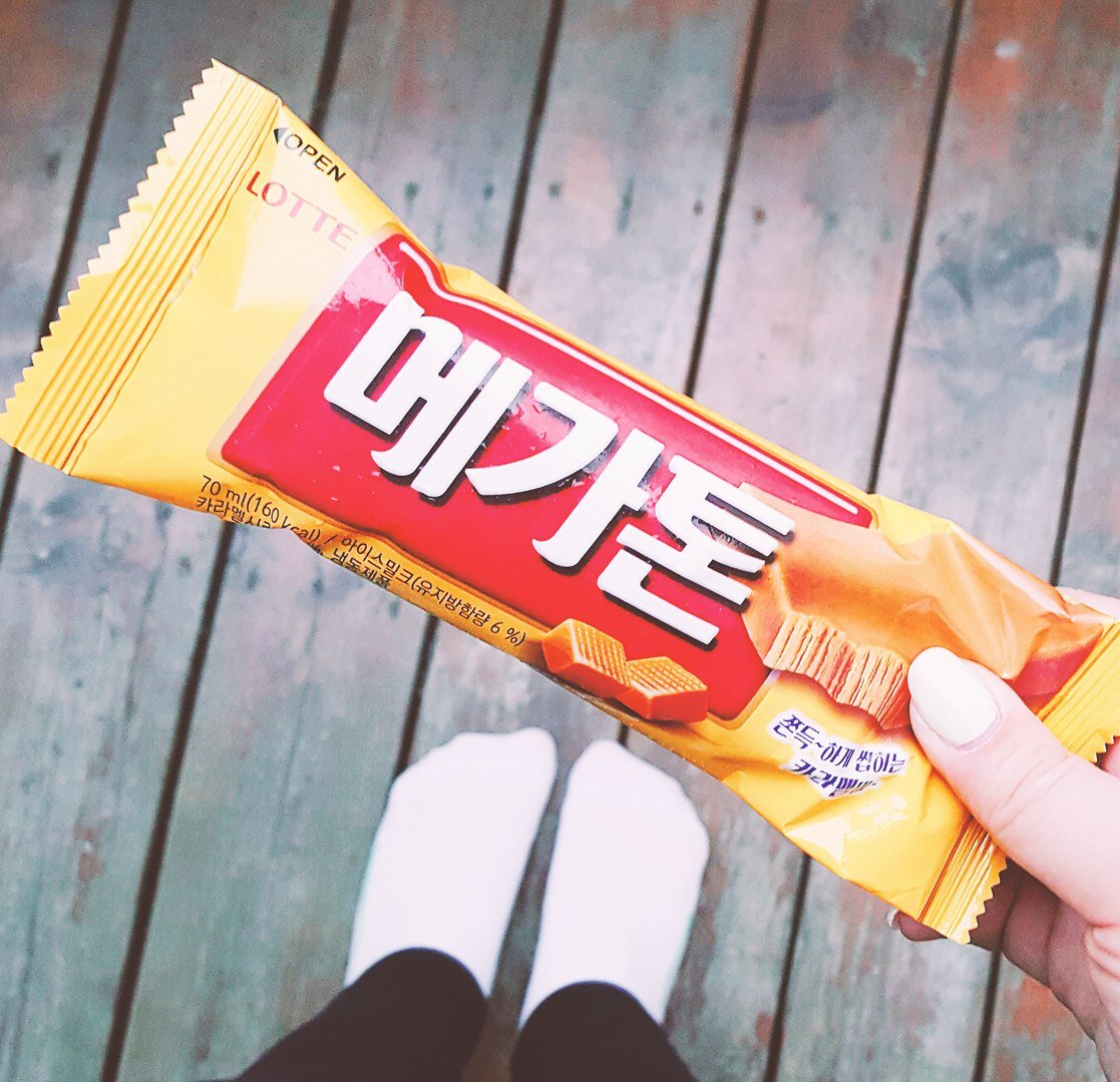 Мороженое 메가톤 (Megaton), которое я все-таки нашла! :) / фото автора