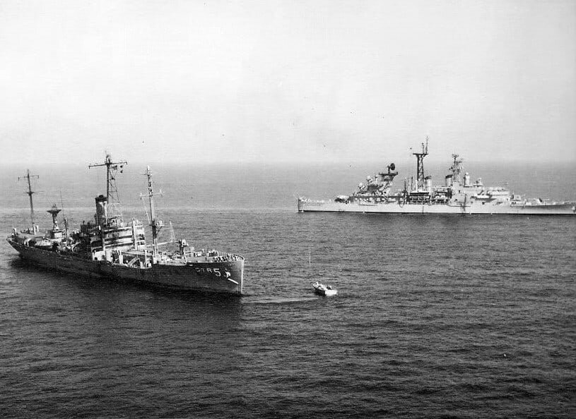USS Liberty and USS Saratoga