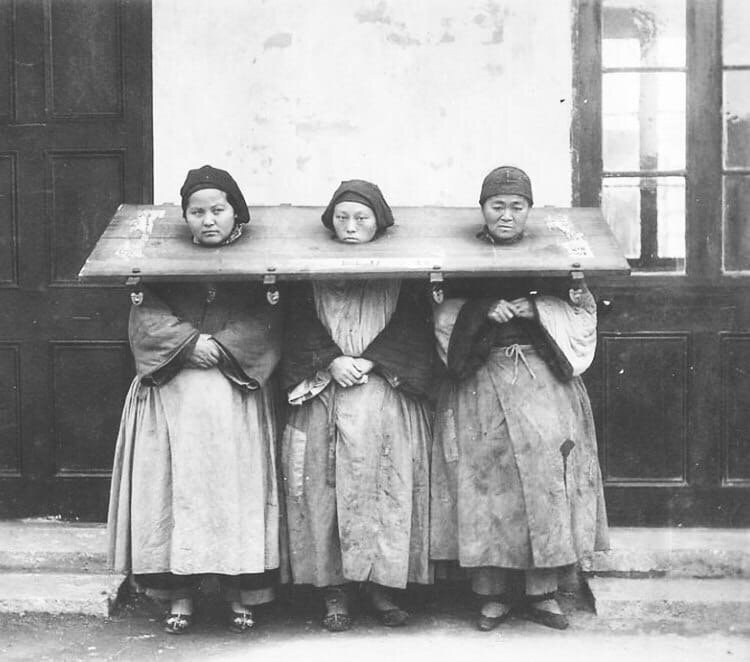 Китайские осуждённые (фото из открытого источника)