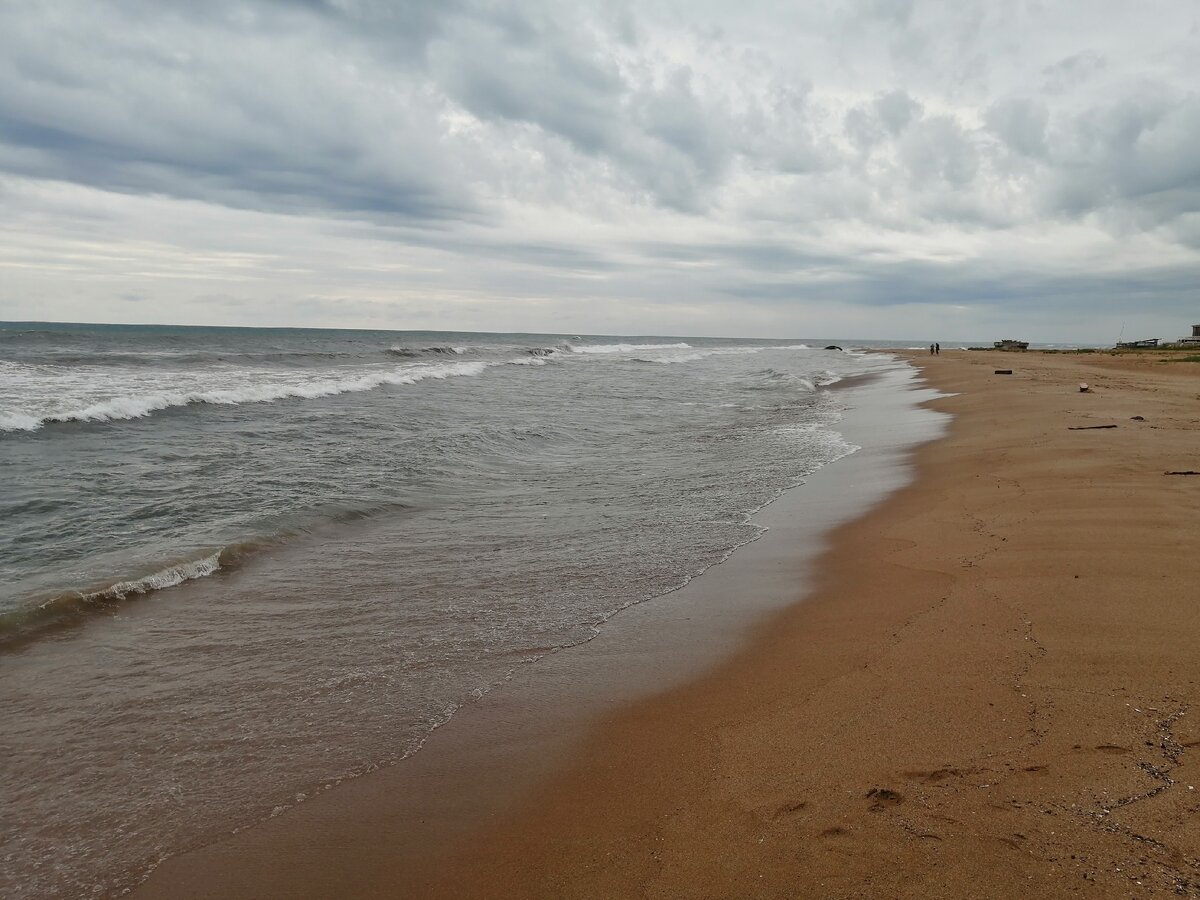 Каспийское море в Дагестане. Фото из личного архива автора.