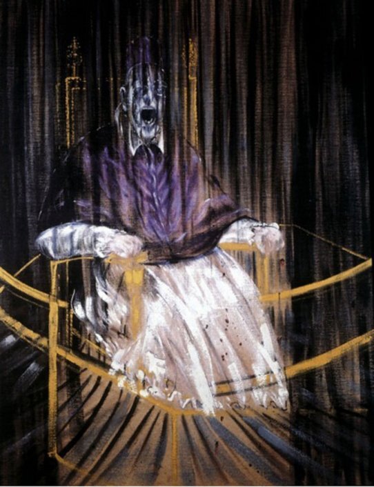 Фрэнсис Бэкон, «Портрет папы Иннокентия X», 1954 год