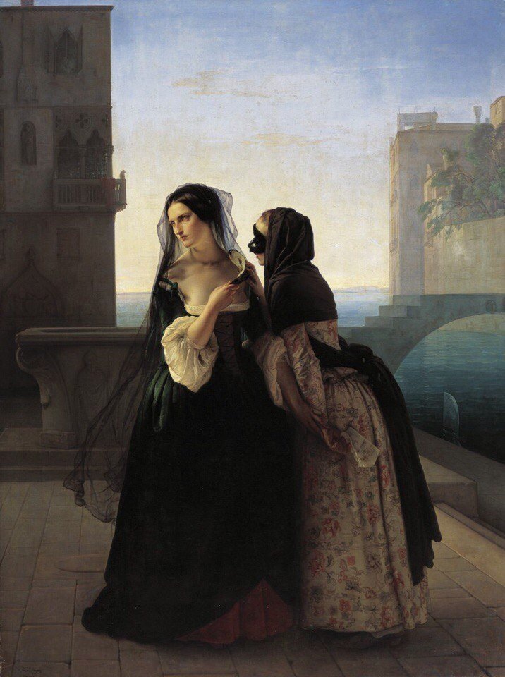 Художник / Франческо Айец (Совет мести, 1851)