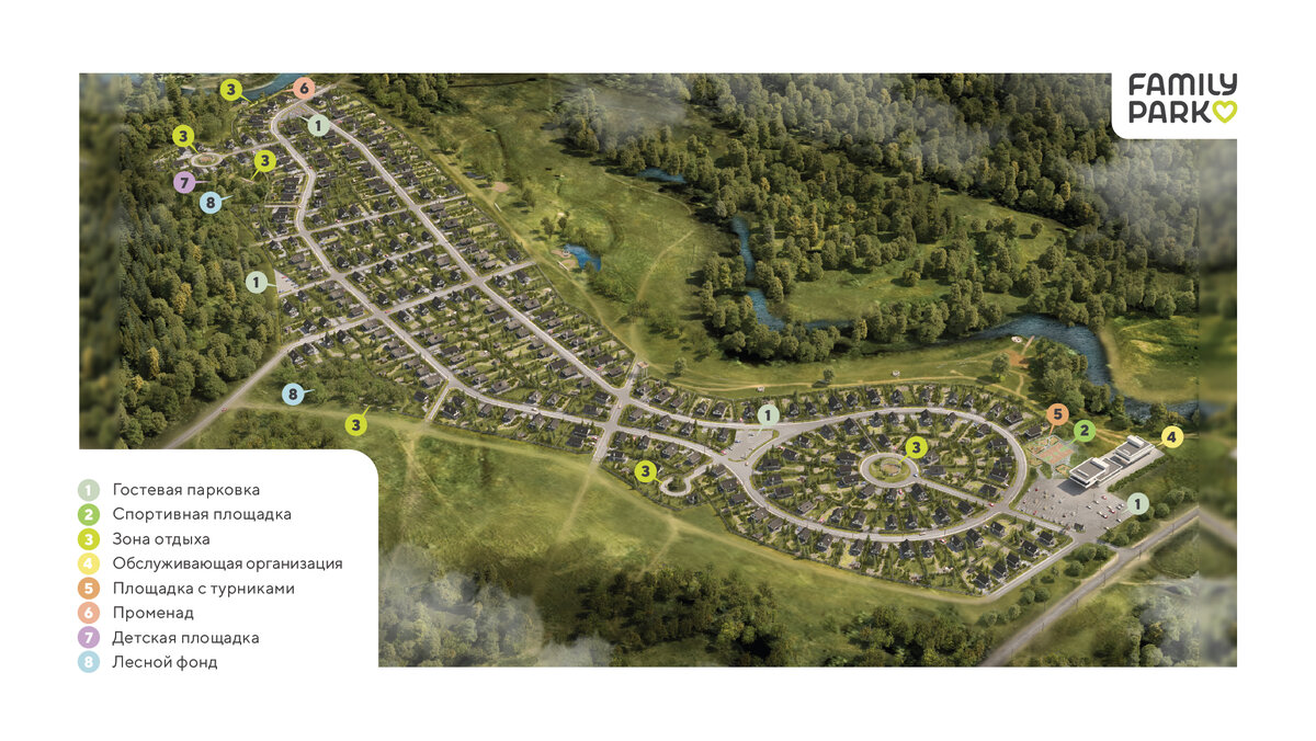 Коттеджный поселок Family Park, Самарская обл., Красноярский р-н