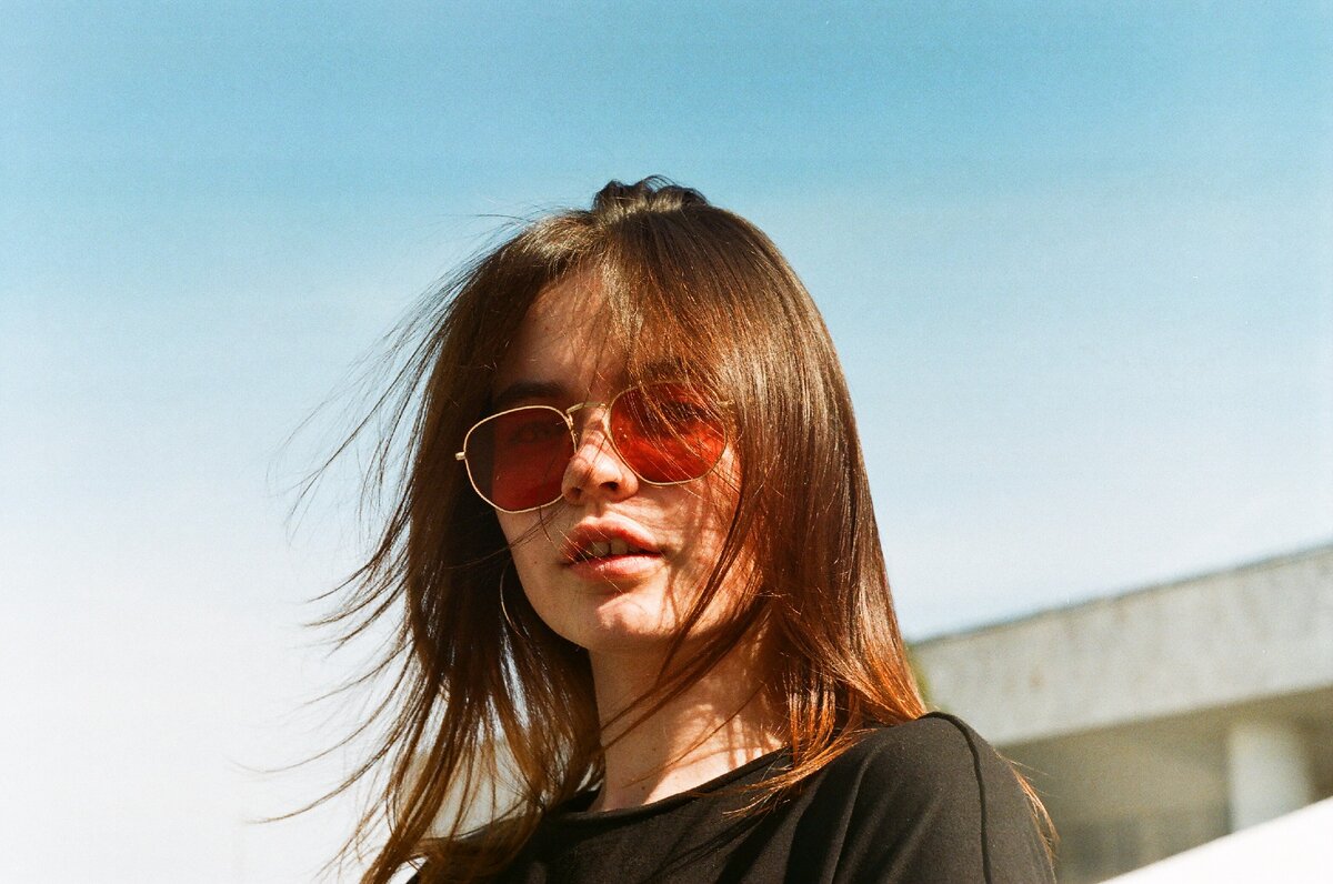 На плёнку можно снимать друзей... 