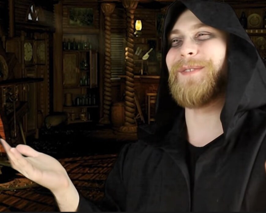 Рамин в роли Некроманта.