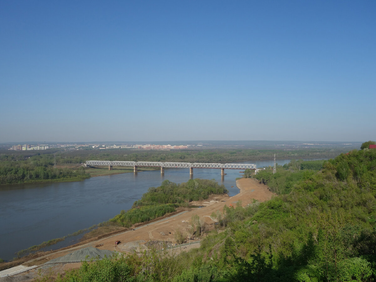 Вид на реку Белая со смотровой площадки