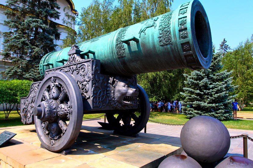 Царь-пушка — Москва, Кремль