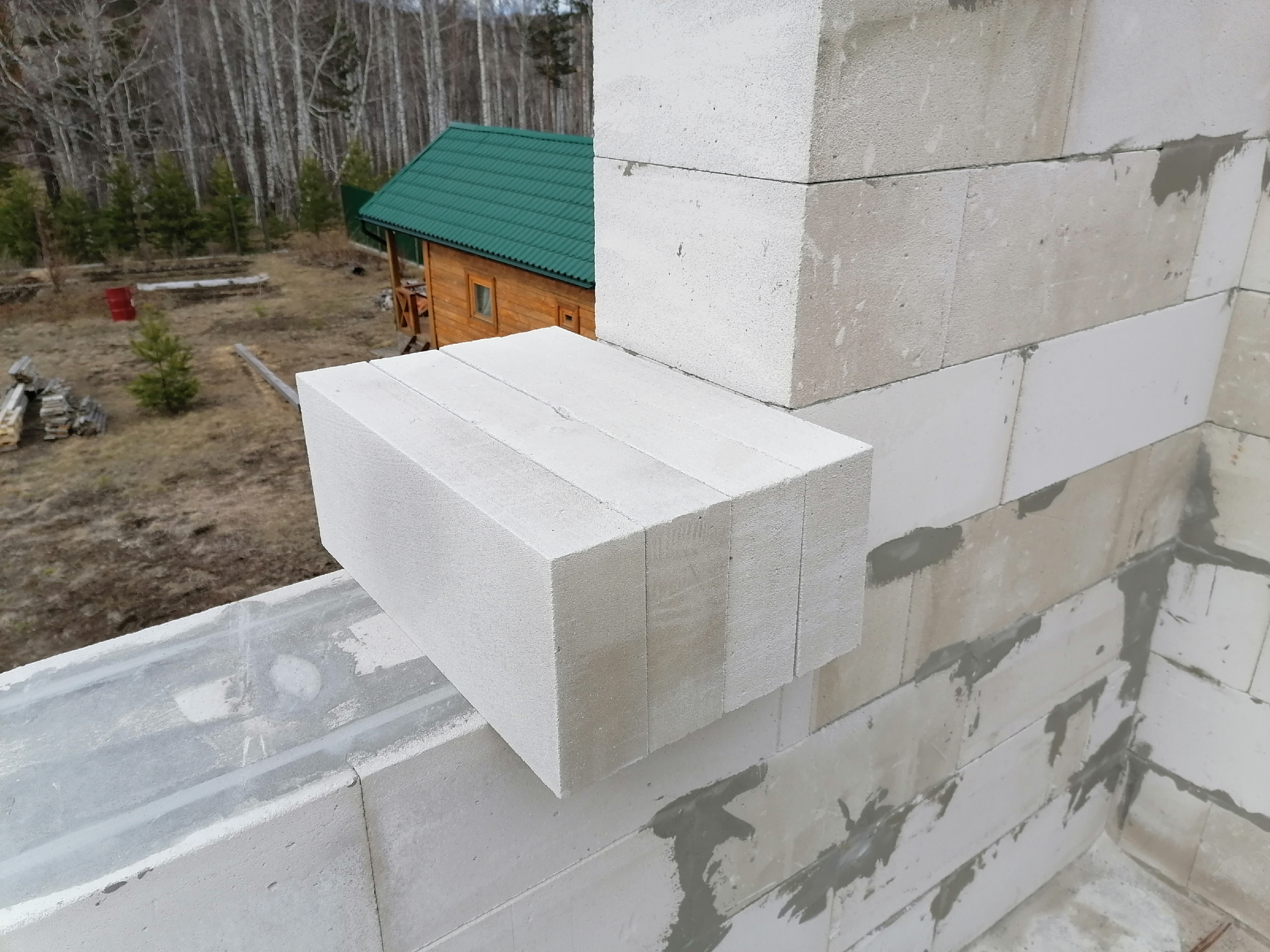 Несъемная утепленная опалубка из газобетона для монолитного перекрытия или армопояса6