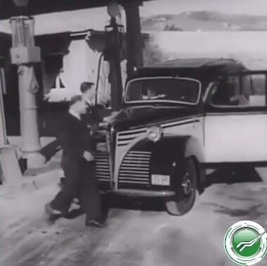 Замена аккумулятора электромобиля 1943 год