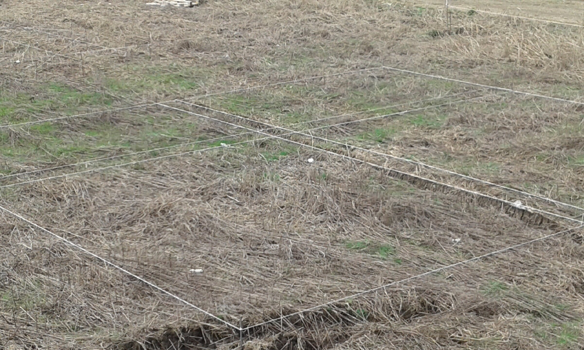 Разбивка под фундамент