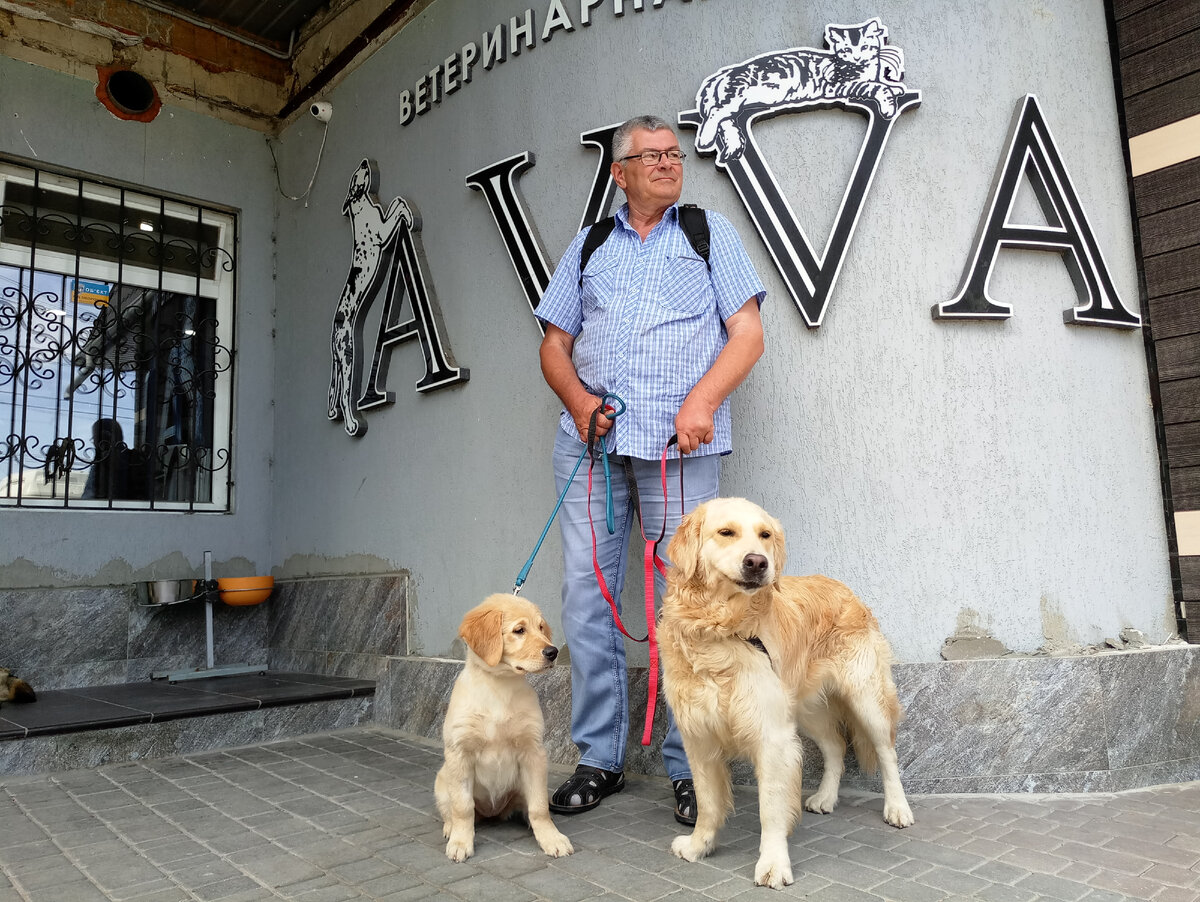 Куба и Эдик в группе поддержки