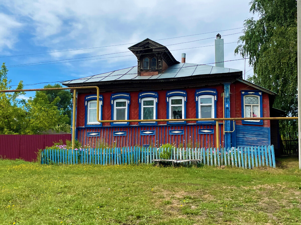 Деревня Новая в Нижегородчине, где видно, что люди изо всех сил стараются  жить лучше. Вроде бы хорошо получается | Под зонтиком | Дзен