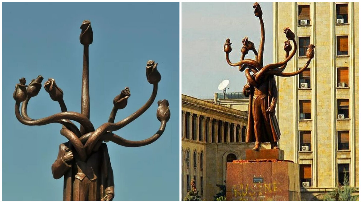 Памятник Ленину в Бухаресте. Точнее, бывший памятник