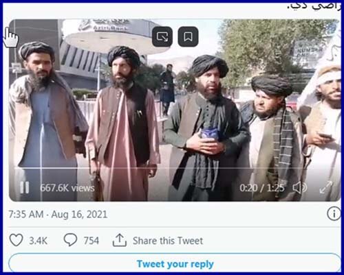 Талибы в Твиттере рассказывают о том, как захватывают афганские города
