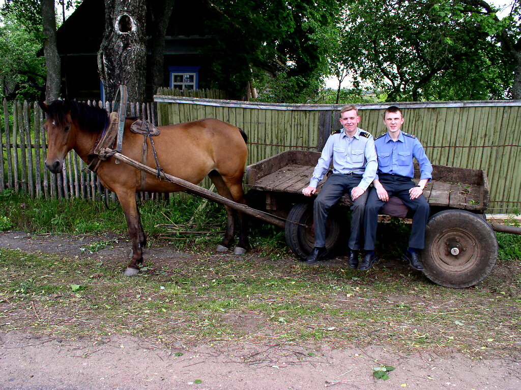 Конная милиция.