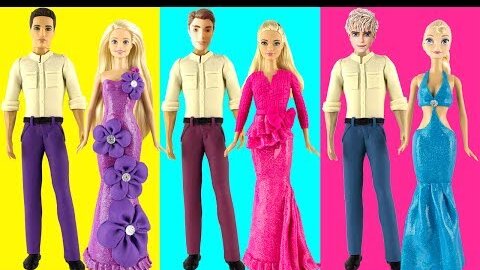 Barbie dress deals up videos