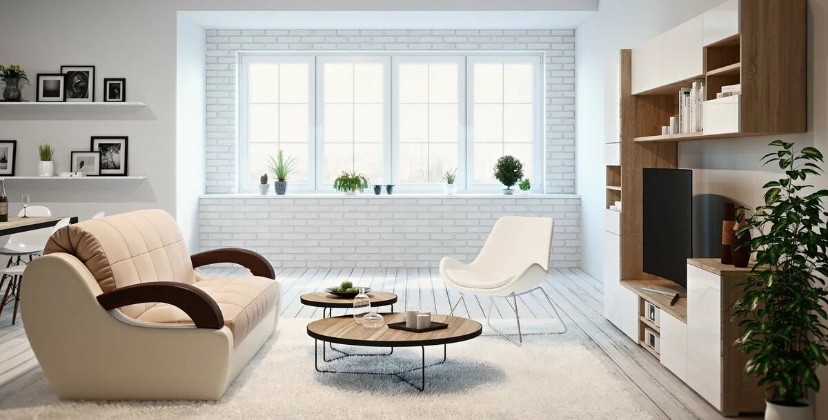 Диван Мадрид с механизмом аккордеон