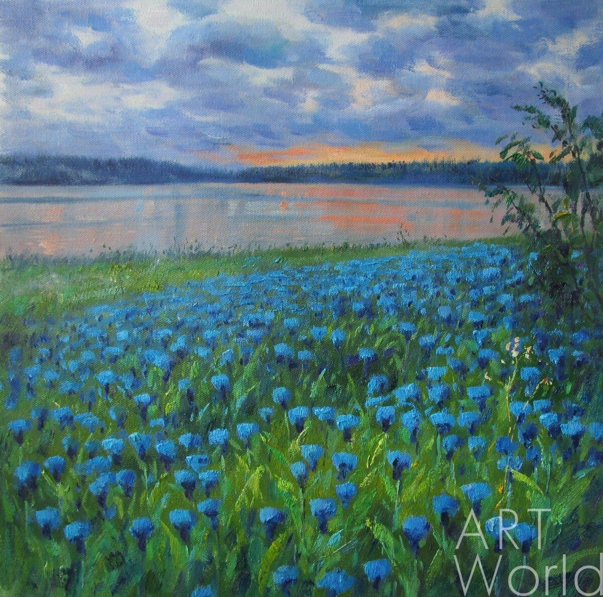 Пейзаж маслом "Васильковое поле" Холст, масло

Ромм Александр, LegacyArt
