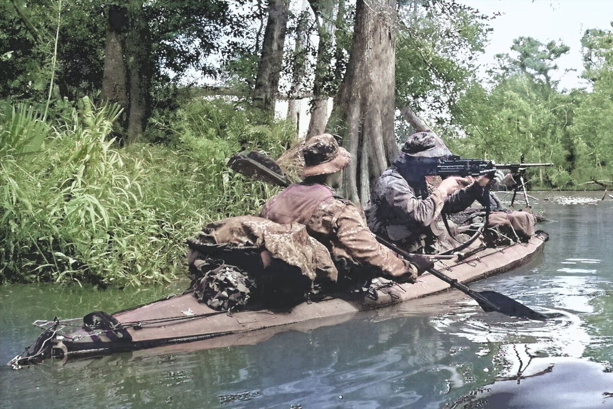 Байдарки в военных целях