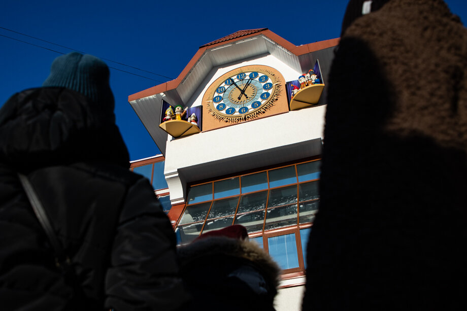 «Время чудес» представляет собой часовой механизм с движущимися куклами. 
Фото: Анна Майорова/Octagon.Media