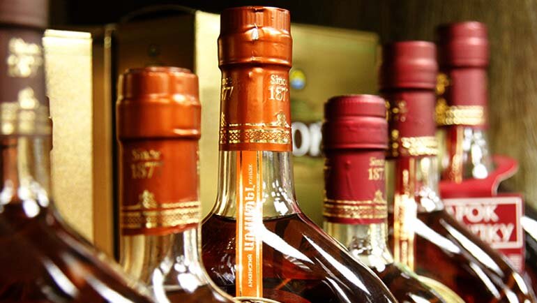 При покупке коньяка обращайте внимание на условия хранения коньяка