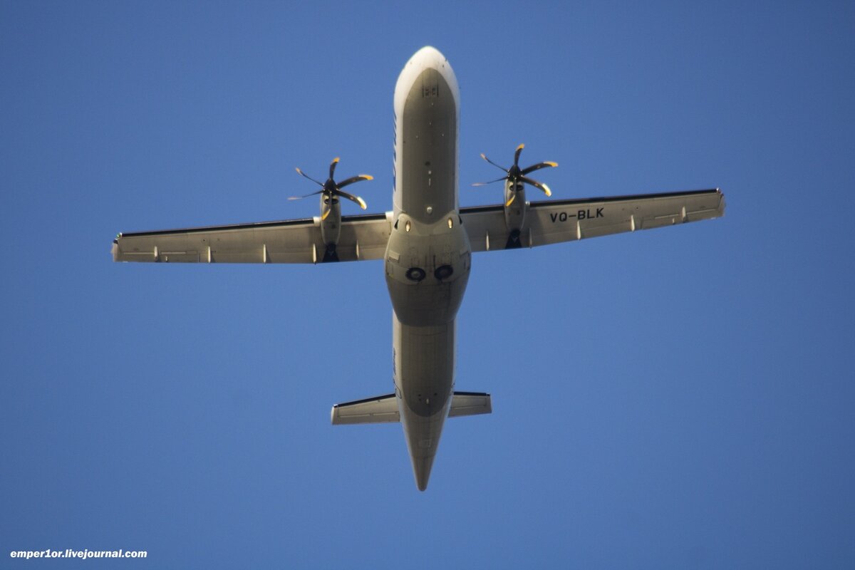 ATR 72-500 VQ-BLK UT238 Сочи - Краснодар