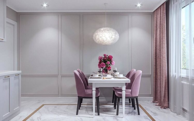 Нежно, воздушно и элегантно. Квартира в нейтральных оттенках с приятными, теплыми акцентами