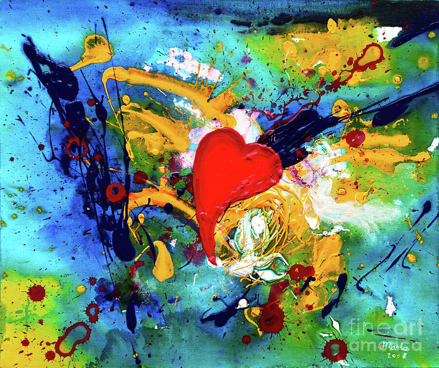 Картины про любовь абстракция