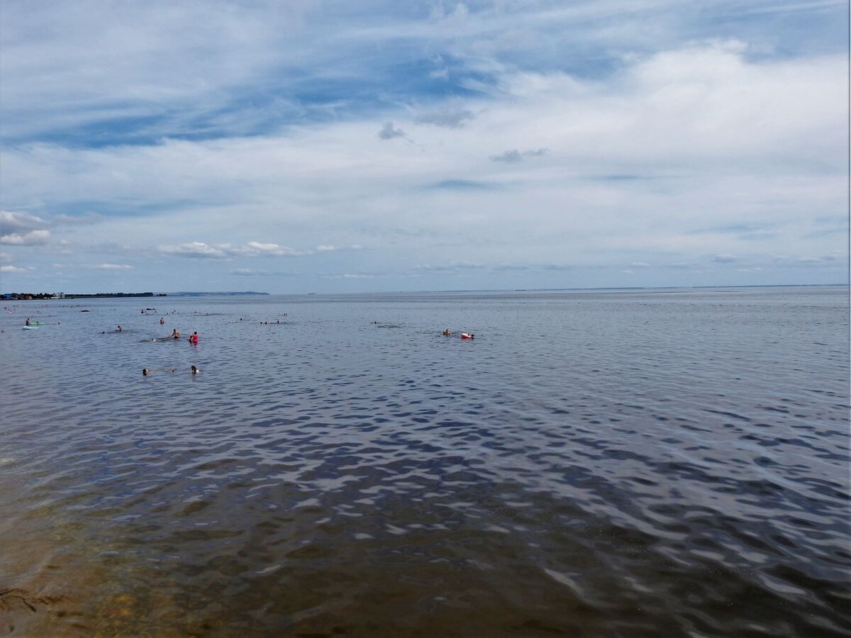 Камское море дикий пляж