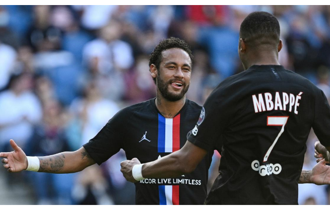 Неймар и Мбаппе