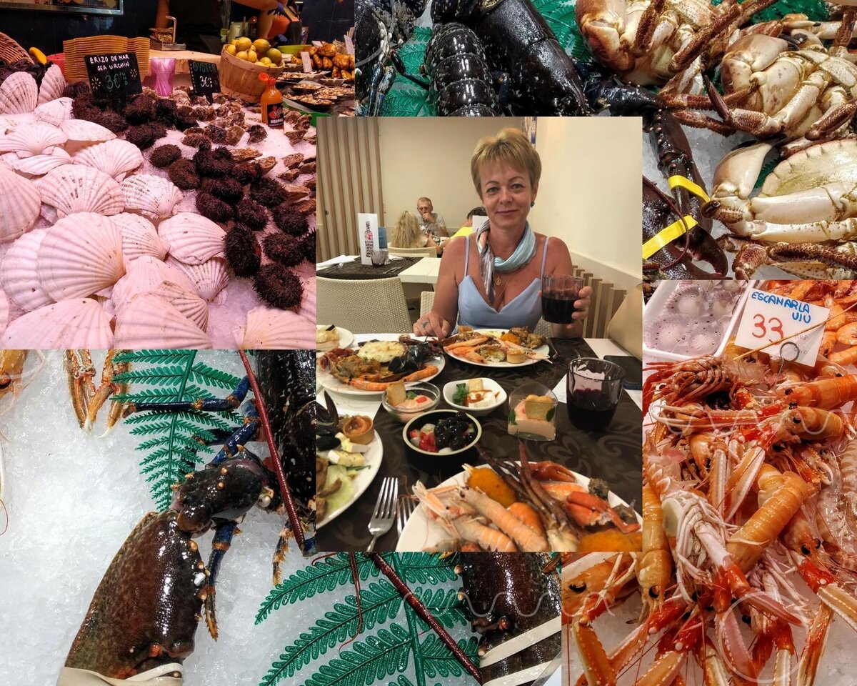 Представляете, как мы мучились, сознавая, что не умеем есть эту красоту!