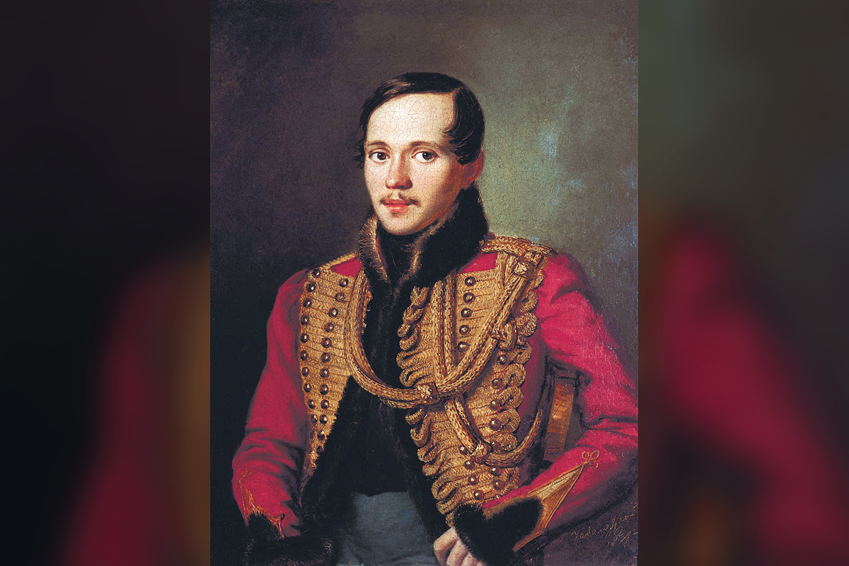 Заболотский П. Е. М. Ю. Лермонтов в ментике лейб-гвардии Гусарского полка (1837).