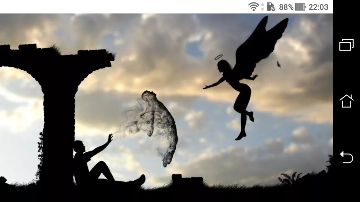 фото О душе в загробном мире, воздушные мытарства и предписание в ад