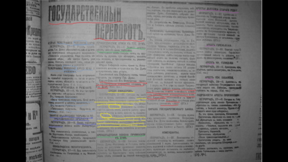 Статья в газете