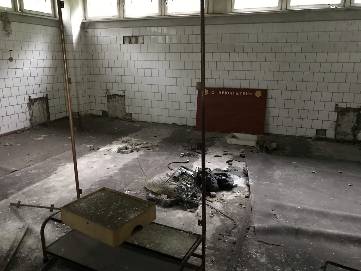 Бывшая аптека в Припяти