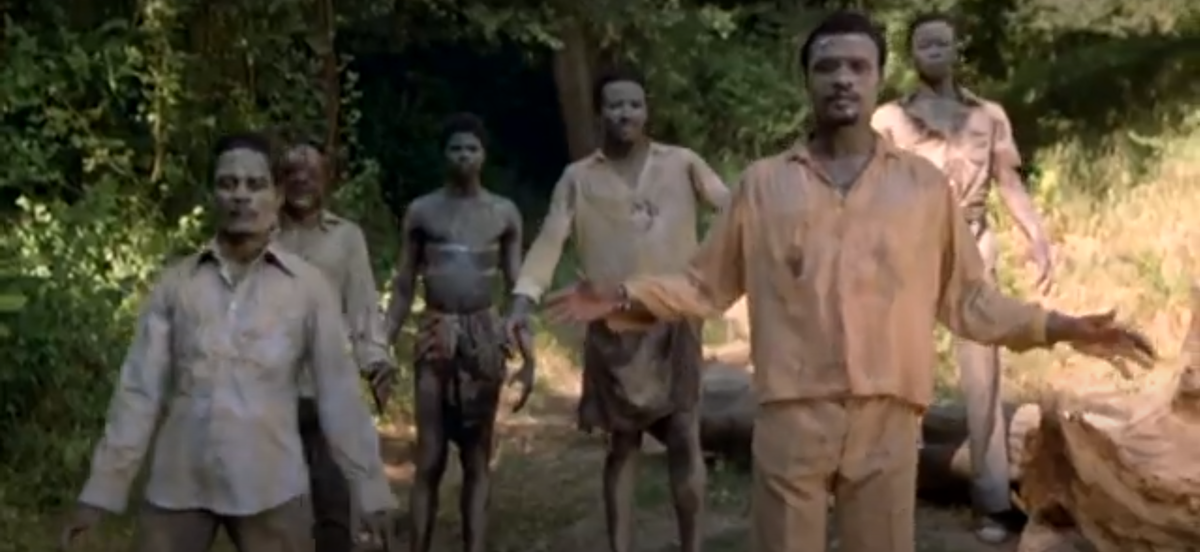 кадр из фильма "Ад живых мертвецов"