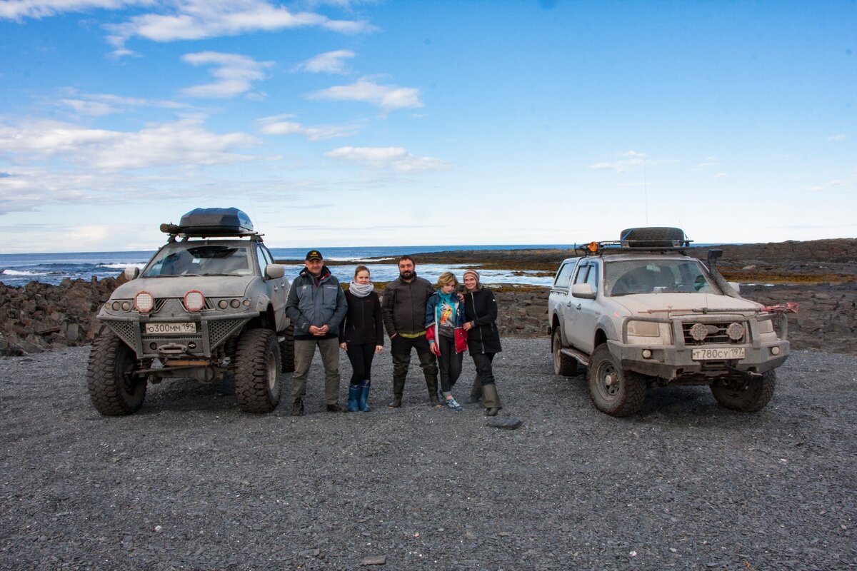 Мыс Немецкий. Полуостров Рыбачий. Баренцево море.