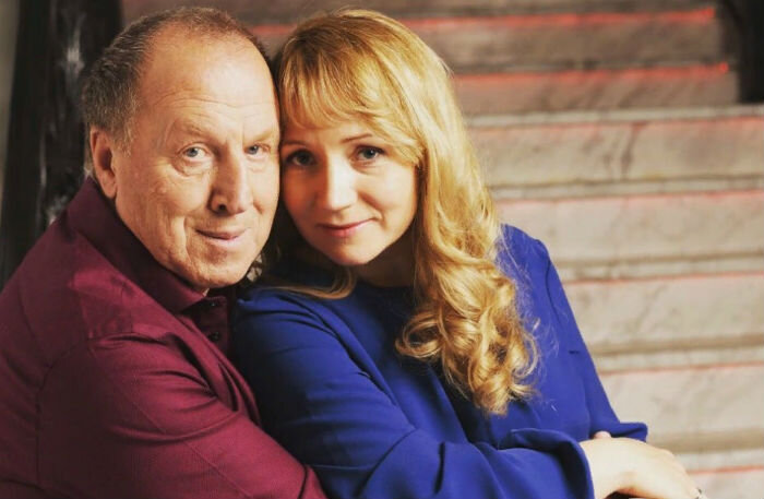 Владимир Стеклов с женой Ириной